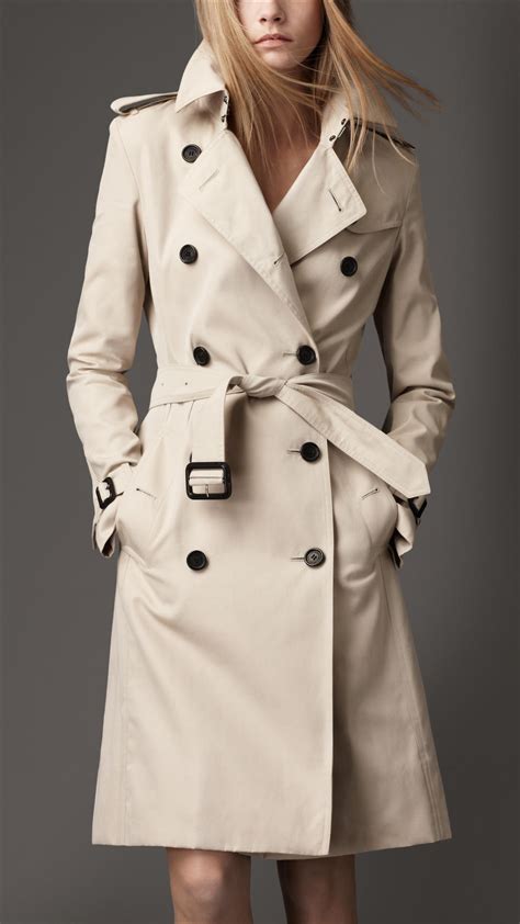 burberry trench grailed|Cotton Blend Trench Jacket in Beige .